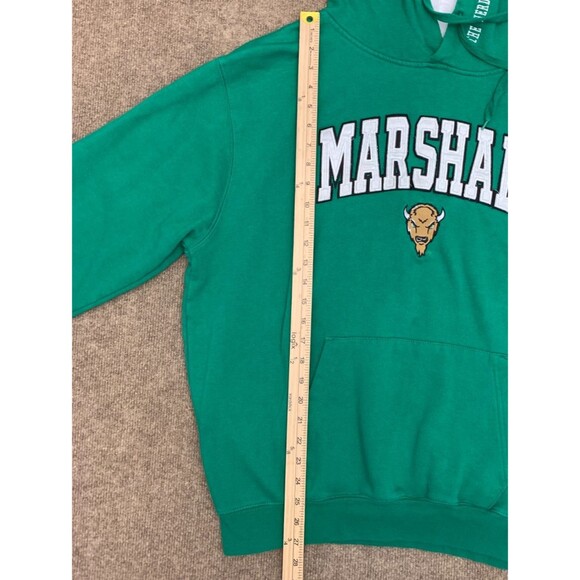 Marshall Thundering Herd Hoodie Mens 2XL Arch Spellout Logo Stadium Pullover - Picture 5 of 10